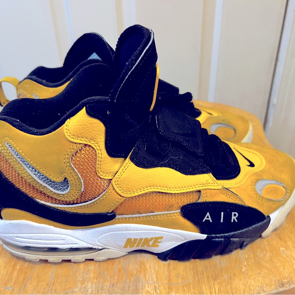 Mens 9.5 Nike Air Diamond Turf II Deion Sanders Pittsburgh Steelers